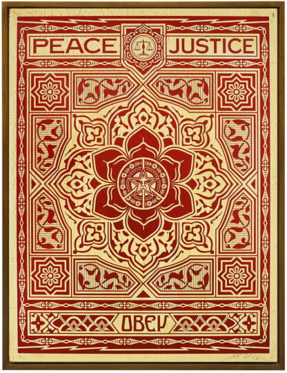 Peace and Justice (Red)