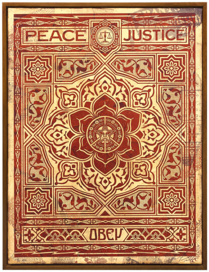 Peace and Justice (Red)